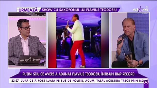 Ce avere a adunat saxofonistul Flavius Teodosiu &icirc;ntr-un timp record