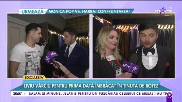 Liviu Vârciu pentru prima dată îmbrăcat în ținuta de botez