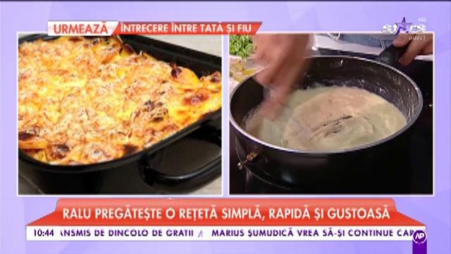 Ralu pregătește o rețetă simplă și delicioasă. Caserolă cu ceapă gratinată