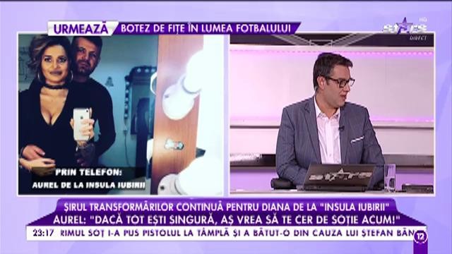 Moment neșteptat pentru fanii &rdquo;Insula Iubirii&rdquo;. Aurel a cerut-o pe Diana de soție, &icirc;n direct!