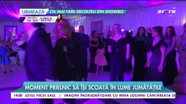 Vedetele şi-au dat fr&acirc;u liber sentimentelor la botezul fetiţei lui Liviu V&acirc;rciu