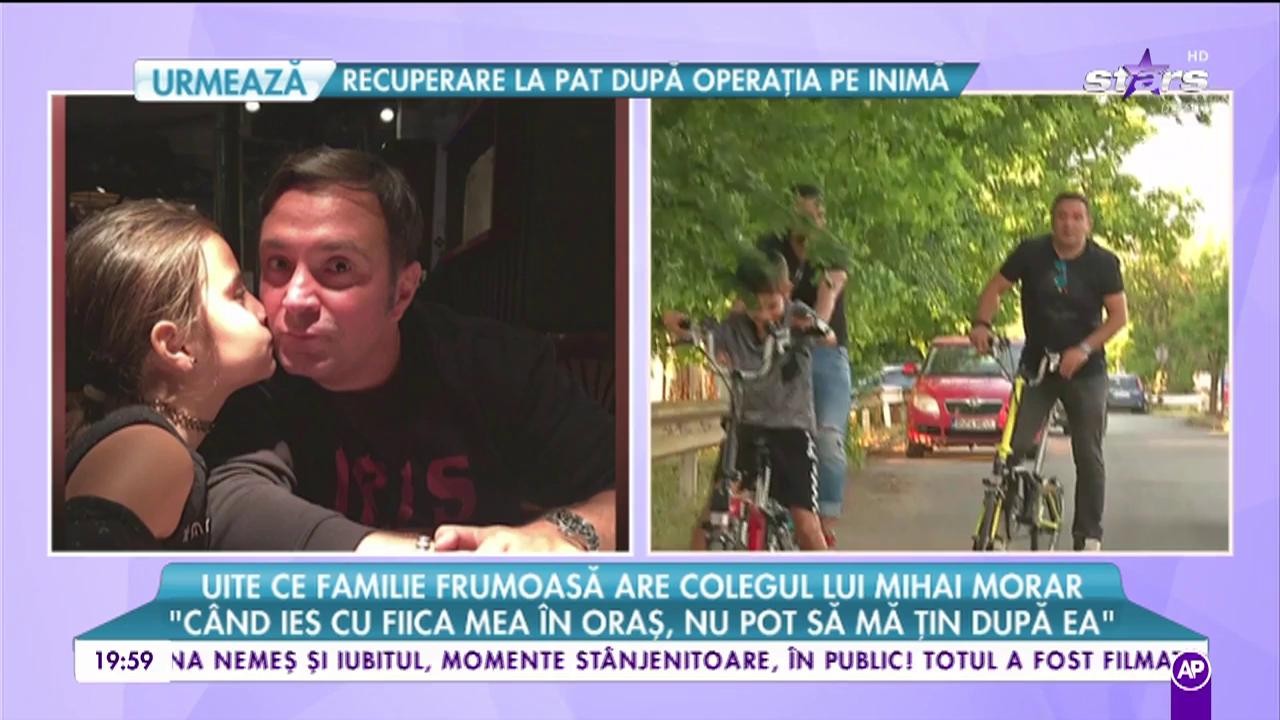 Daniel Buzdugan și fiul lui, în vizită la colegul de la Radio Zu, Mihai Morar