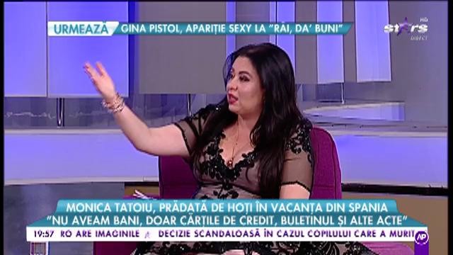 Monica Tatoiu, prădată de hoți în vacanța din Spania: ”Trebuie să fac un test psihologic pentru permisul de barcă”