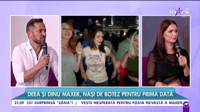 Deea Maxer, mari probleme cu greutatea! Vedeta și soțul, nași de botez pentru prima dată