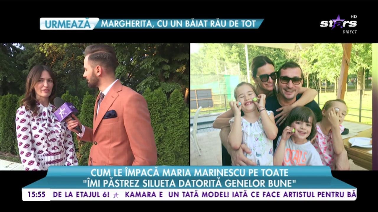 Secretul Mariei Marinescu: &rdquo;&Icirc;mi păstrez silueta datorită genelor bune&rdquo;