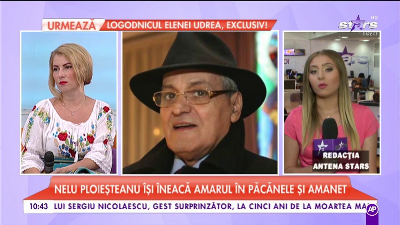 Nelu Ploieșteanu își îneaca amarul în păcănele și amanet. Artistul, distrus de suferință