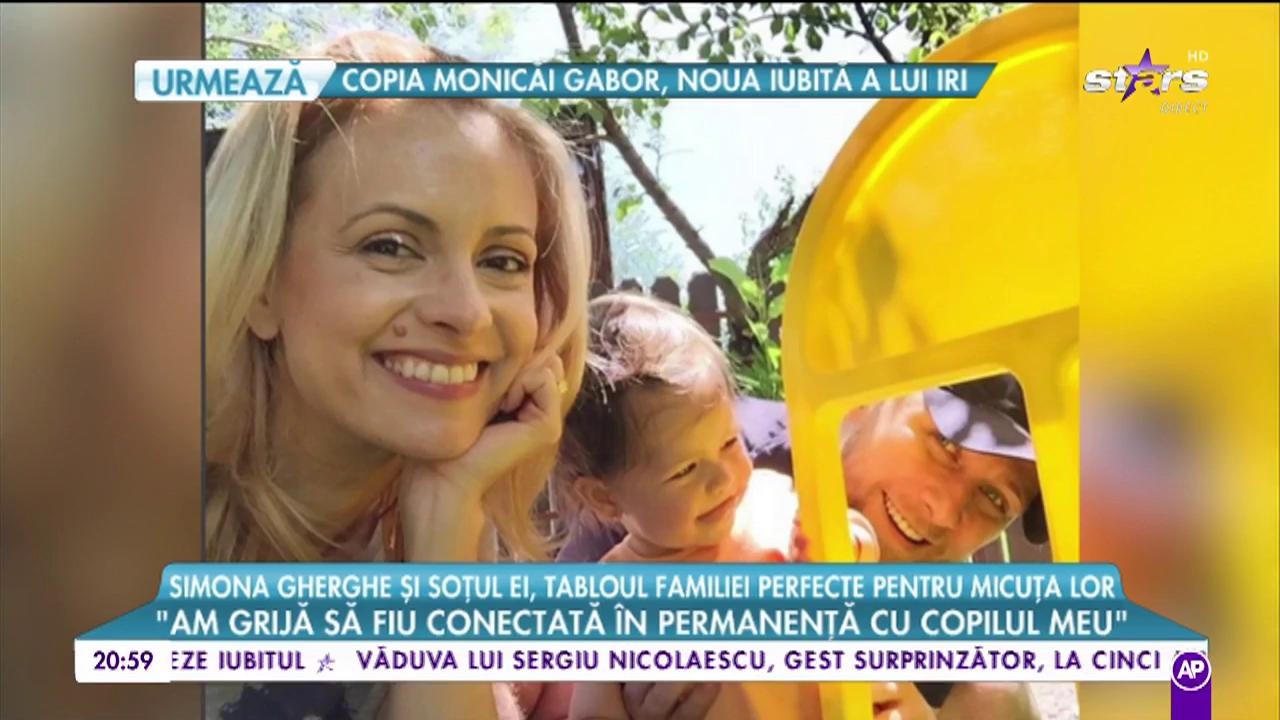 Simona Gherghe și soțul ei, tabloul familiei perfecte pentru micuța lor