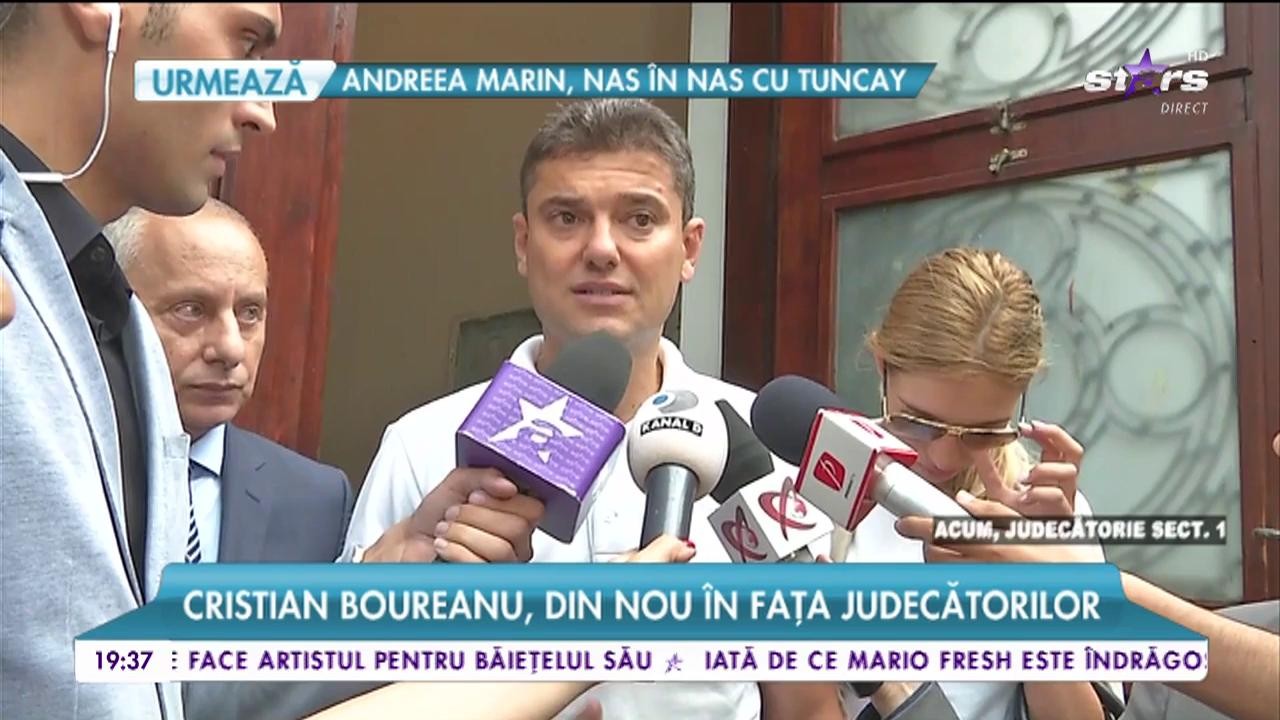 Cristian Boureanu, din nou &icirc;n fața judecătorilor