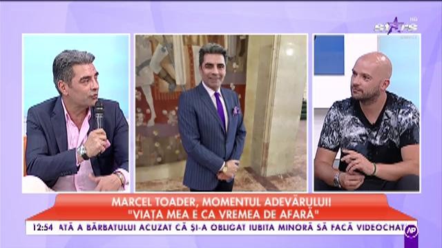 Marcel Toader, momentul adevărului! „Viața mea e ca vremea de afară”