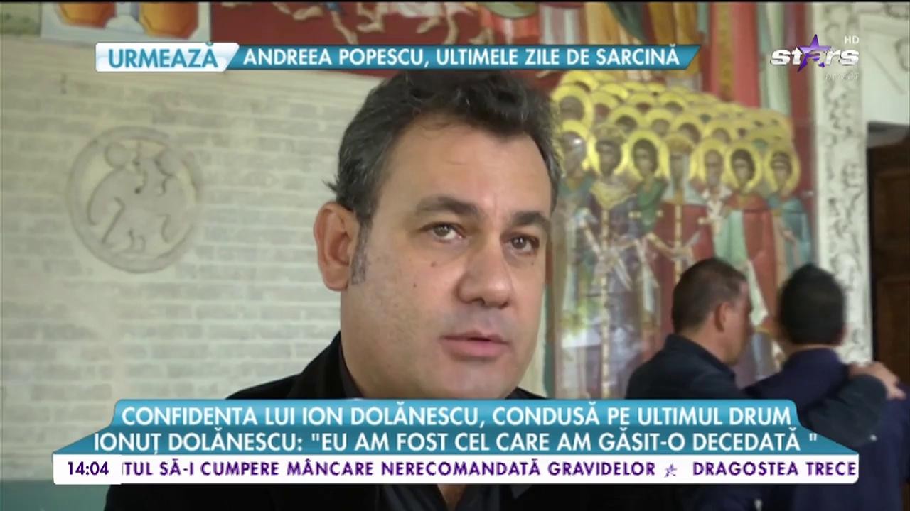 Ionuț Dolănescu, &icirc;n lacrimi. Confidenta artistului este condusă pe ultimul drum