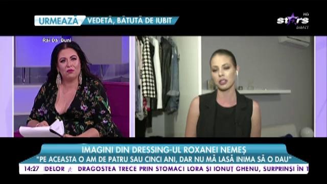 Imagini din dressingul Roxanei Nemeș