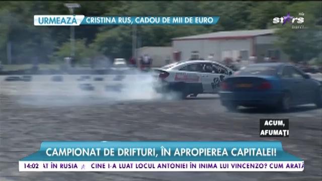 Adrenalină pe patru roți! Piloții cu experiență fac spectacol &icirc;n Capitală