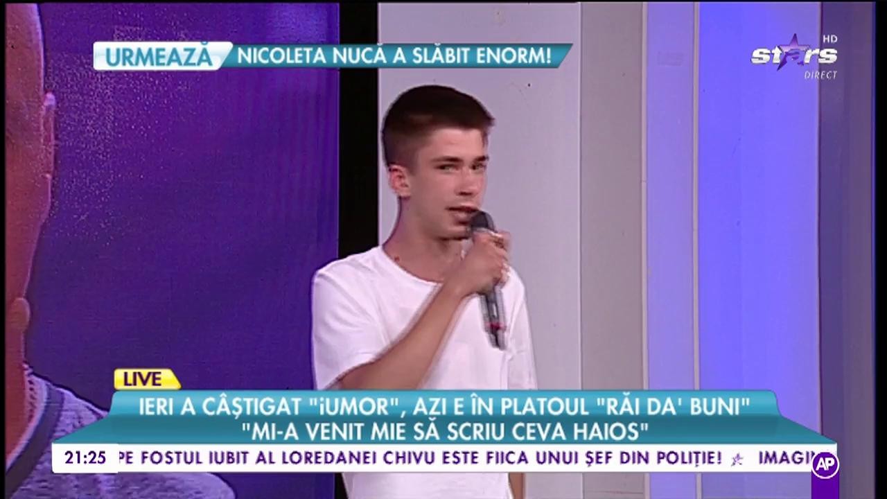 Andrei Cojocaru, spectacol de excepție în platoul lui Morar