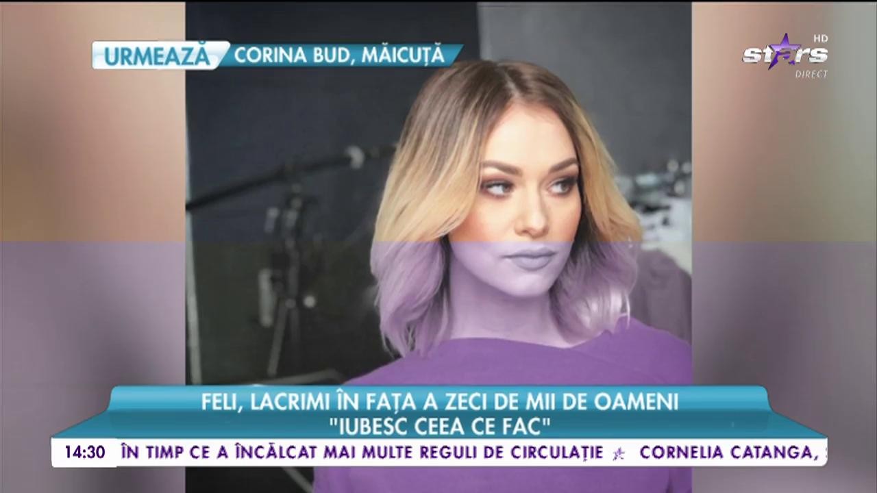 Feli, lacrimi &icirc;n fața a zeci de mii de oameni