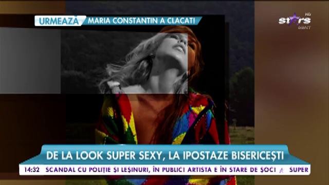 Corina Bud se afişează, &icirc;n ultimul timp, la biserici şi are un look total schimbat