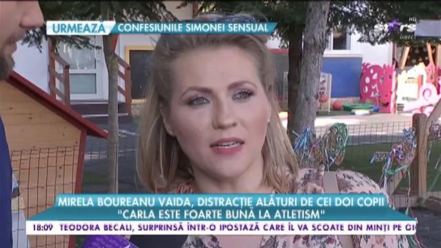 Mirela Boureanu Vaida, distracție alături de cei doi copii: Carla este foarte bună la atletism&rdquo;