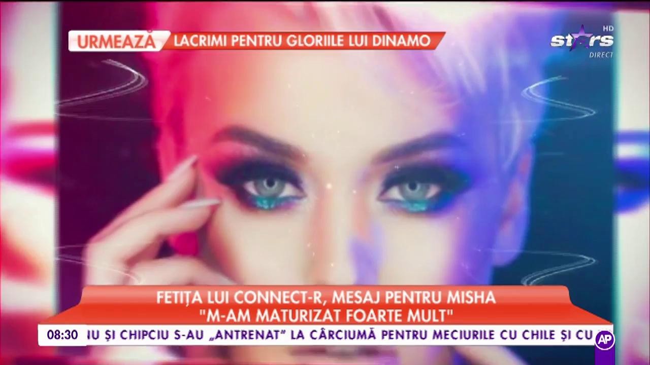 Fetița lui Connect-R, mesaj pentru Misha: ”Mami, tu ești o fată foarte cool!”