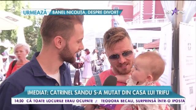 Tavi Clonda, tătic cu normă &icirc;ntreagă: "Stau numai cu prințesa!"