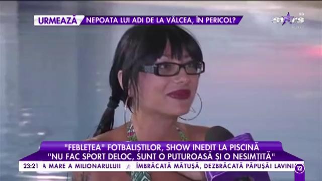 "Febleţea" fotbaliştilor, show incendiar la piscină!