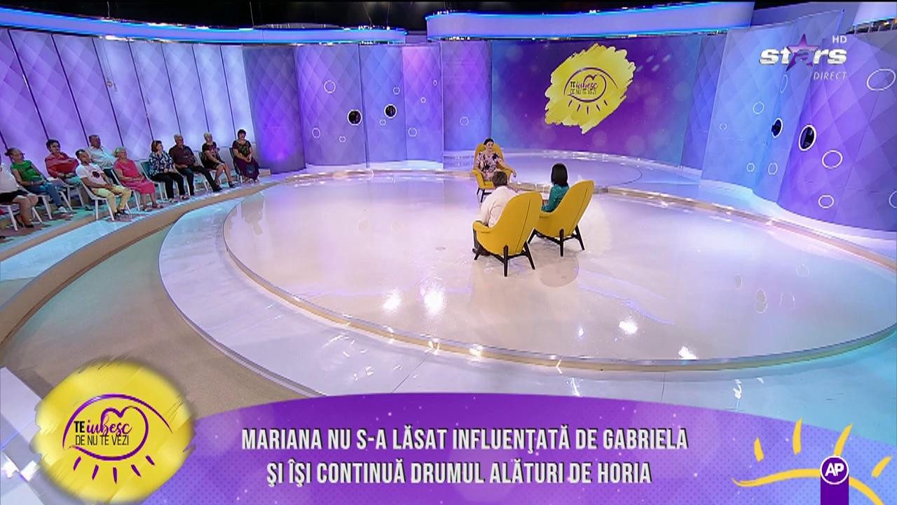Mariana nu s-a lăsat influențată de Gabriela și își continuă drumul alături de Horia!