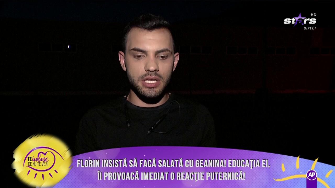 Geanina, deranjată de insistențele lui Florin! I s-a părut deplasată invitația lui!