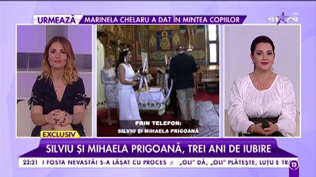 Silviu şi Mihaela Prigoană, trei ani de căsnicie! Dedicaţie specială din partea finei Angela Rusu!