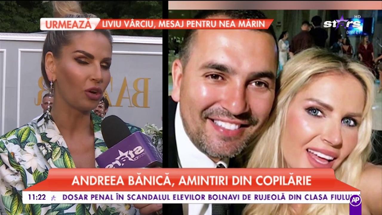 Andreea Bănică, interviu emoționant despre părinți. Ce sfaturi a primit de la tată