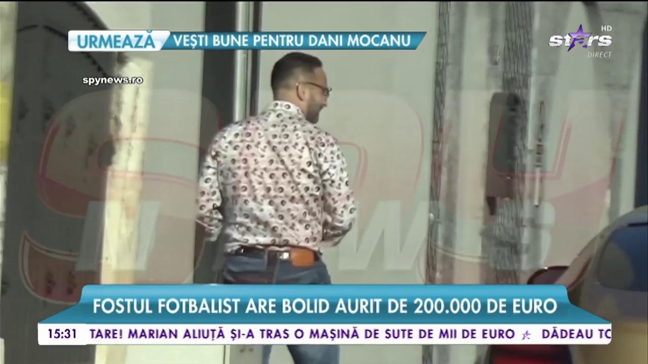 Marian Aliuță face senzație pe străzile Capitalei