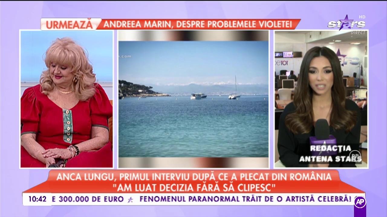 Anca Lungu, primul interviu după ce a plecat din România. Ce spune vedeta despre nuntă