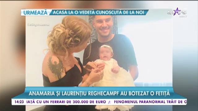 Anamaria Prodan, nașa cu cei mai mulți fini. Imresara și soțul, nași de botez