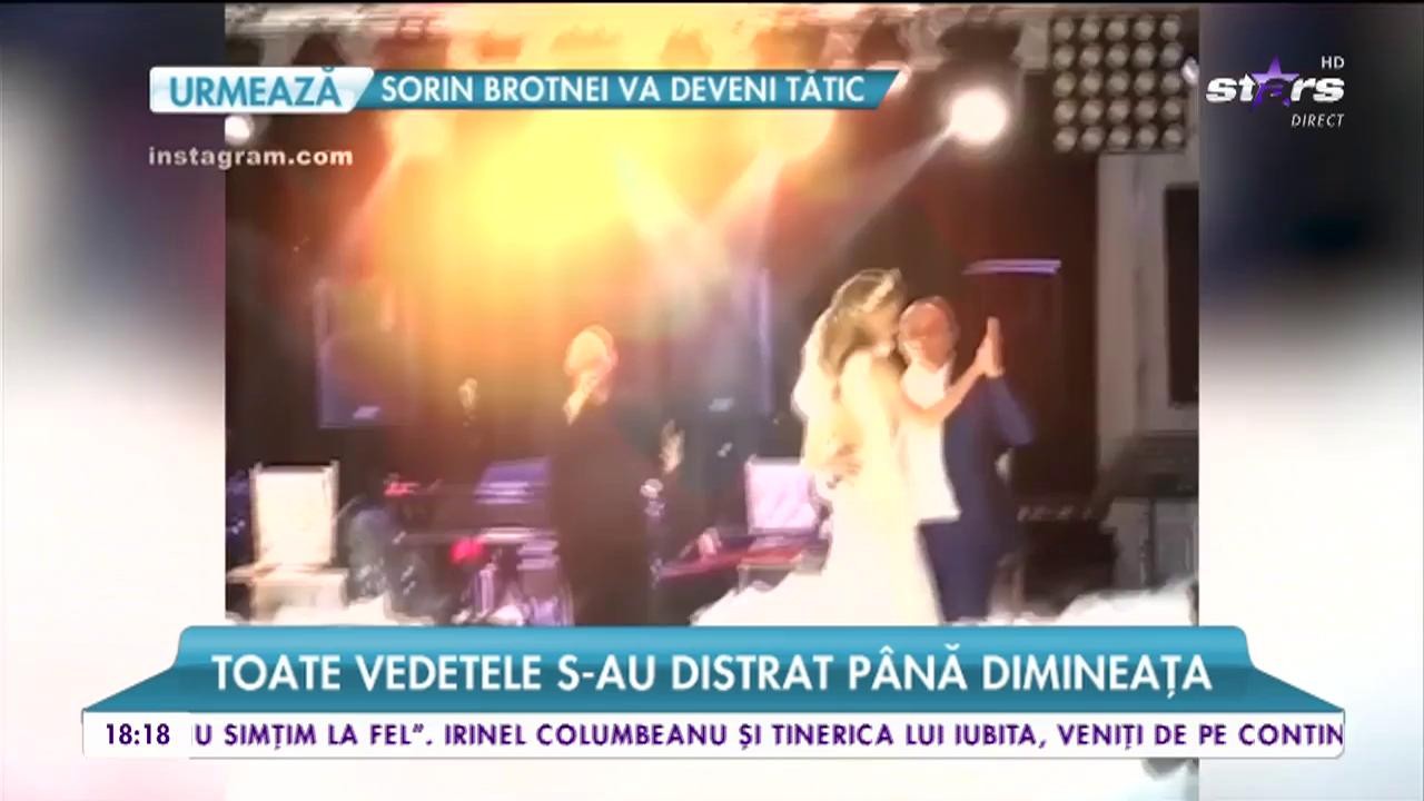 Fiica unui important on din fotbal s-a căsătorit. Toate vedetele s-au distrat p&acirc;nă dimineață