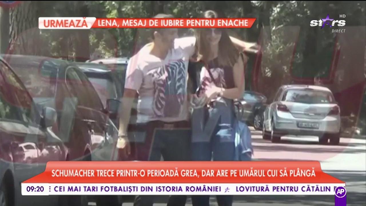 Cum au fost surprinșli Schumacher și partenera. Cum arată iubita antrenorului