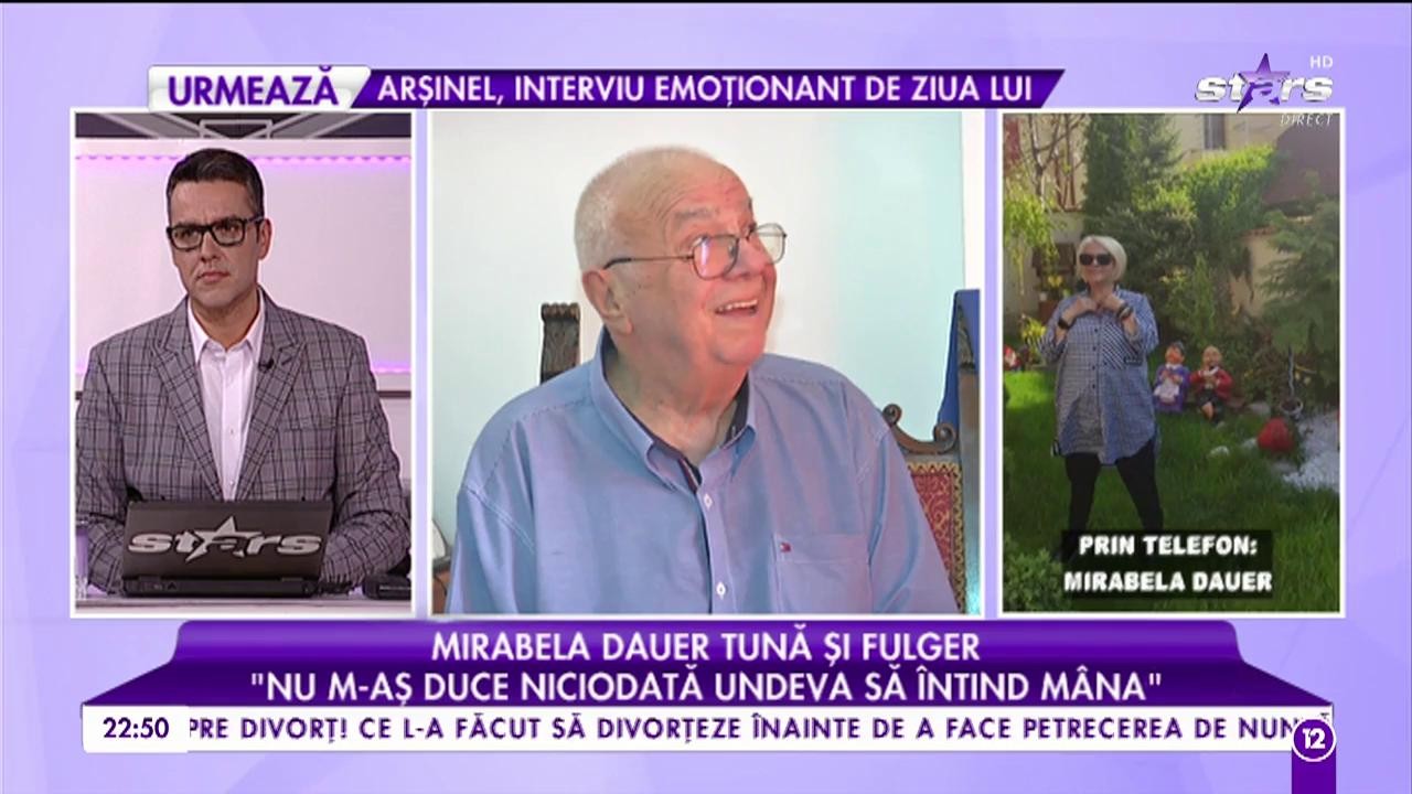 Mirabela Dauer tună și fulgeră. Motivul Halucinant care a scos-o din sărite pe artistă
