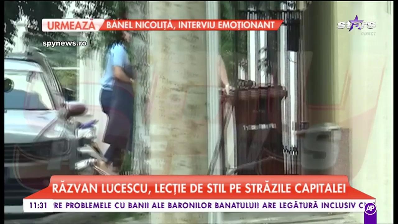 Răzvan Lucescu face furori pe străzile din Capitală cu ţinutele sale tinereşti