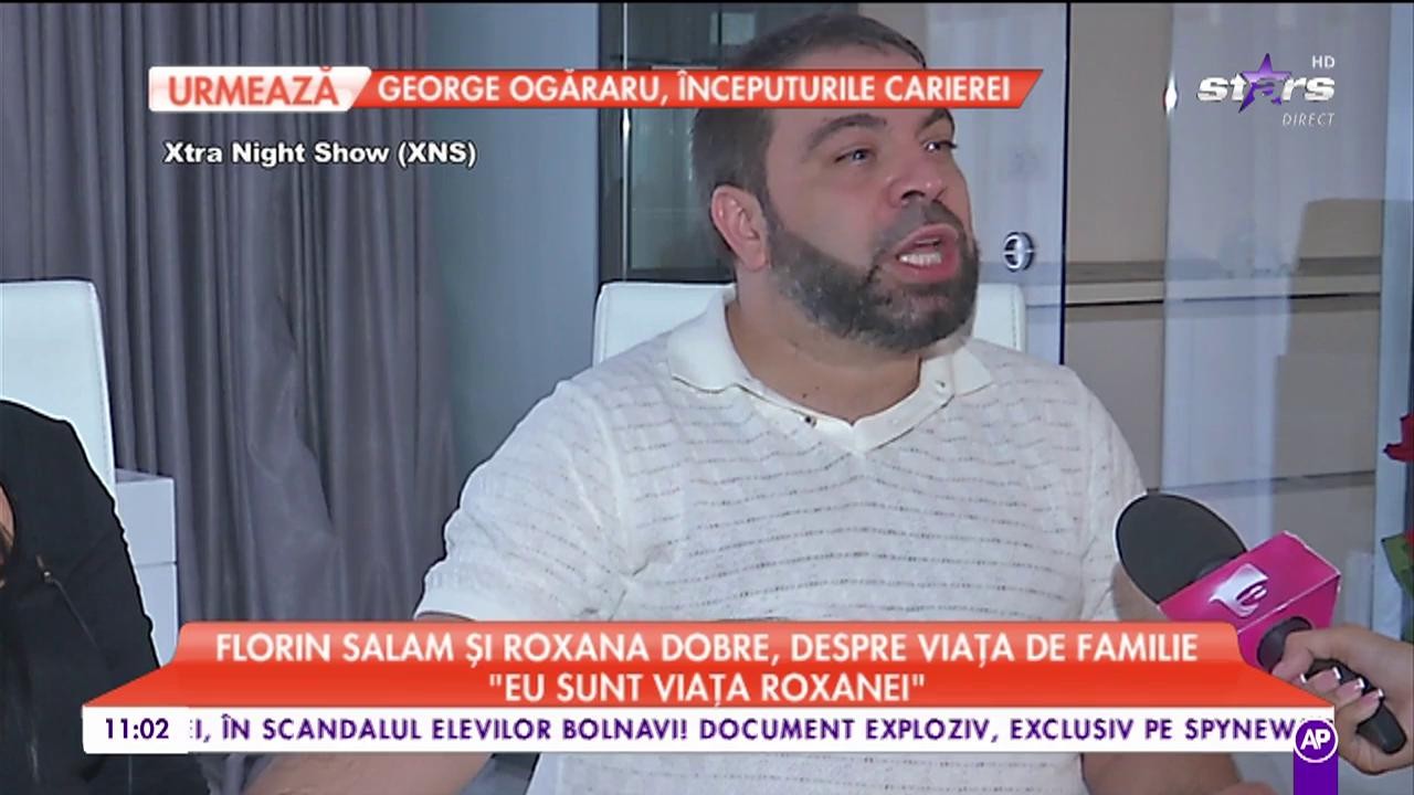 Florin Salam şi Roxana, despre viața de familie