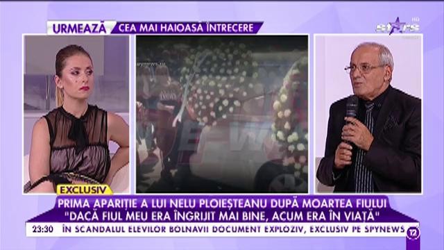 Prima apariție a lui Nelu Ploieșteanu după moartea fiului: &rdquo;Nu vreau să &icirc;nvinuiesc pe nimeni de moartea fiului meu&rdquo;