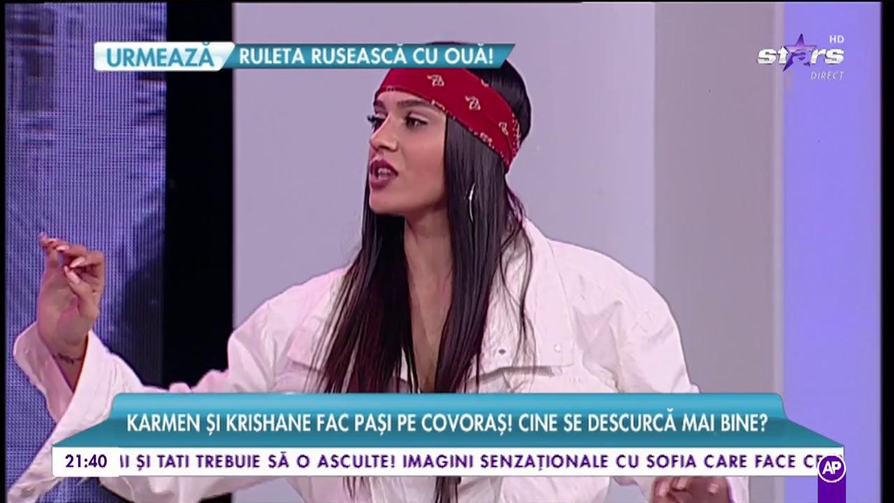 Fiica lui Adi Minune luptă până în ultima clipă! Karmen și Krishane fac pași pe covoraș! Cine se descurcă mai bine