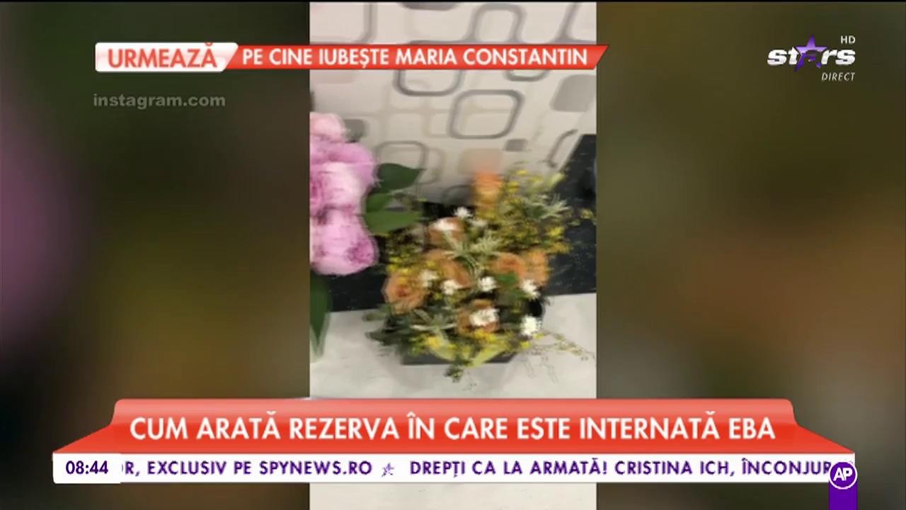 Imagini din rezerva unde este internată Eba!