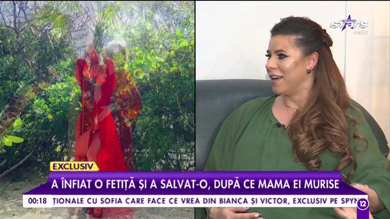 A &icirc;nfiat o fetiță și a salvat-o, după ce mama ei murise. Vedeta vorbește pentru prima oară despre drama care a marcat-o