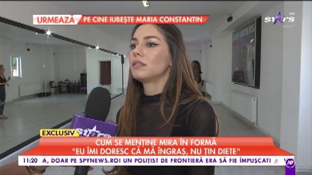 C&acirc;te ore se pregătește Mira &icirc;nainte de a urcă pe scenă