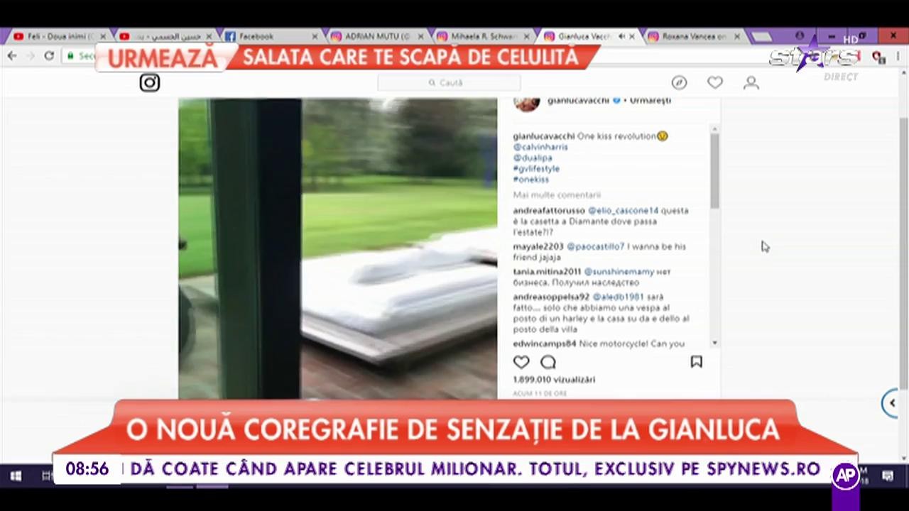 Încă o coregrafie de senzaţie de la Gianluca Vacchi! Controversatul milionar nu se lasă!