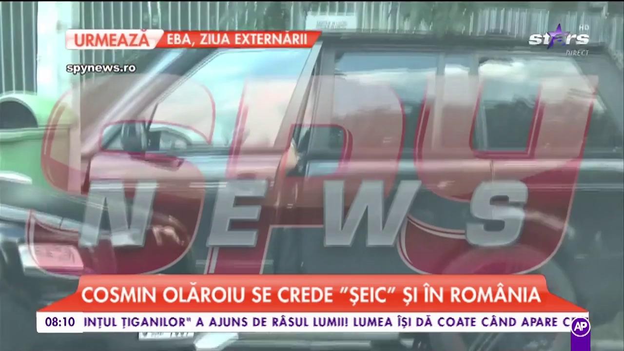 Cosmin Olăroiu se crede "șeic" și în România