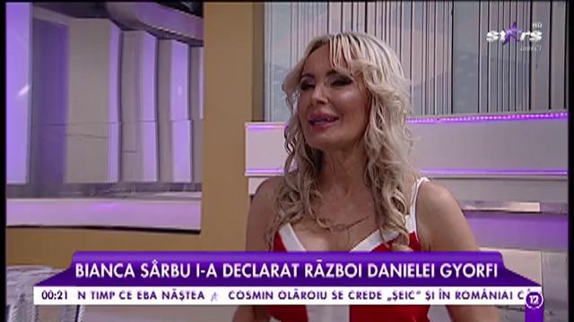 Bătaie cu apă &icirc;n platoul Agenției Vip! Bianca S&acirc;rbu i-a declarat război Danielei Gyorfi