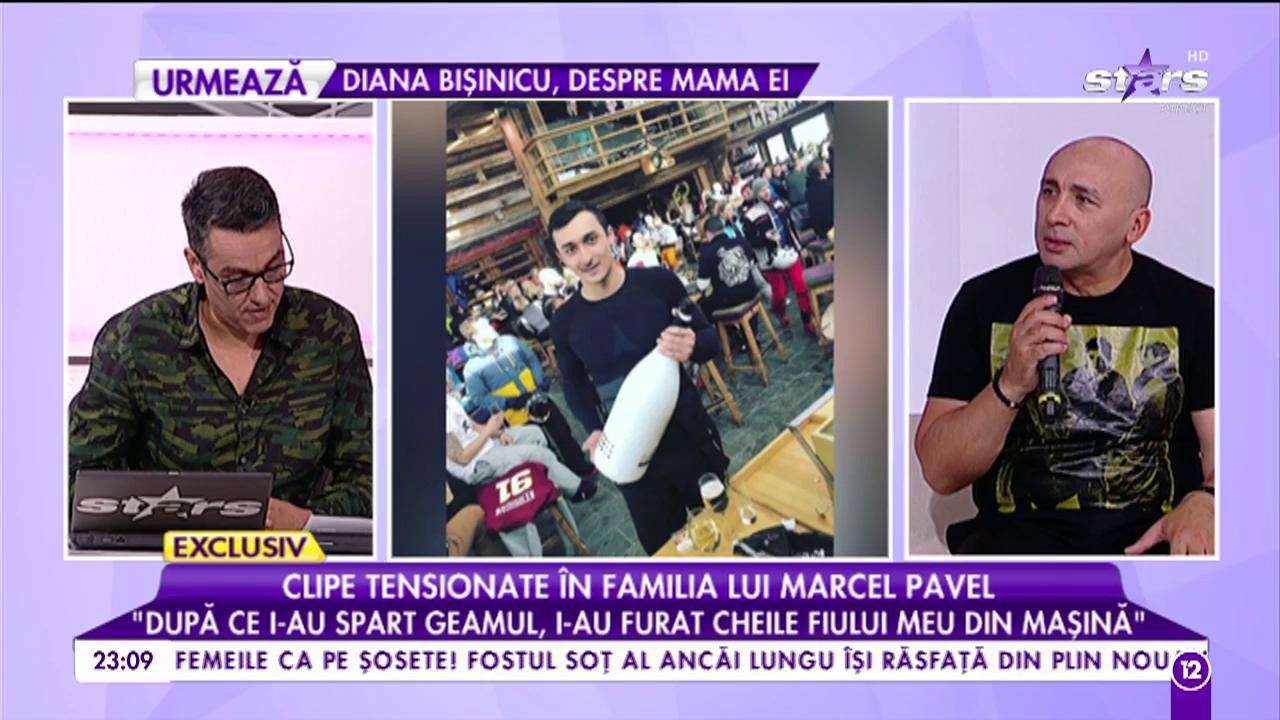 Clipe tensionate &icirc;n familia lui Marcel Pavel. Bolidul de mii de euro al fiului lui a fost vandalizat