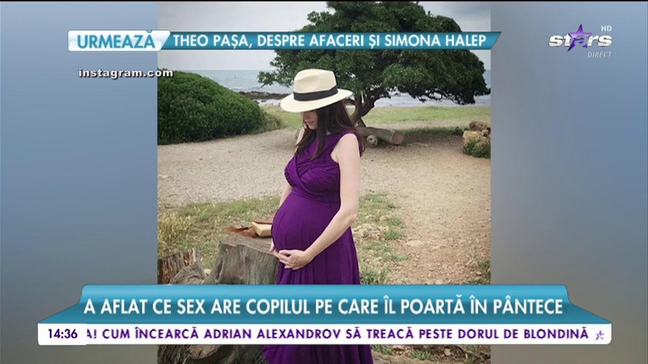 Anca Lungu a aflat ce sex are copilul pe care &icirc;l poartă &icirc;n p&acirc;ntece