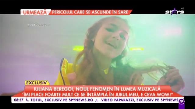 Iuliana Beregoi, noul fenomen în lumea muzicală