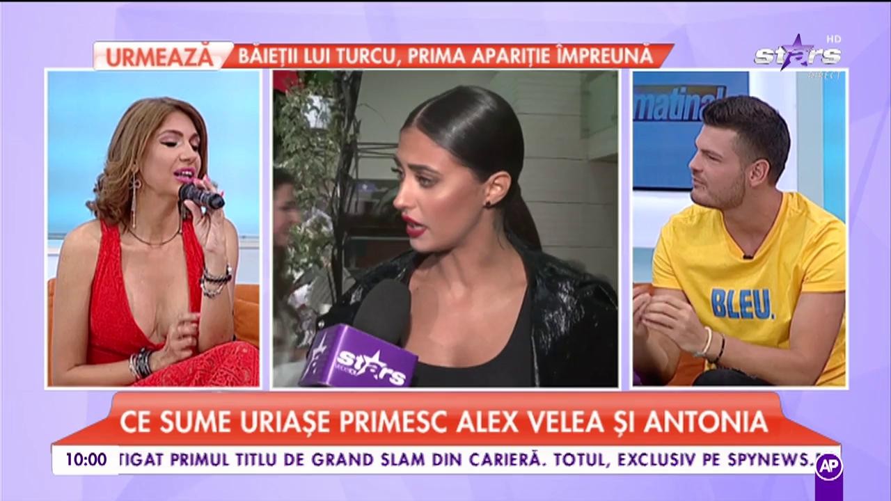 Alex Velea și Antonia, unul dintre cele mai bogate cupluri