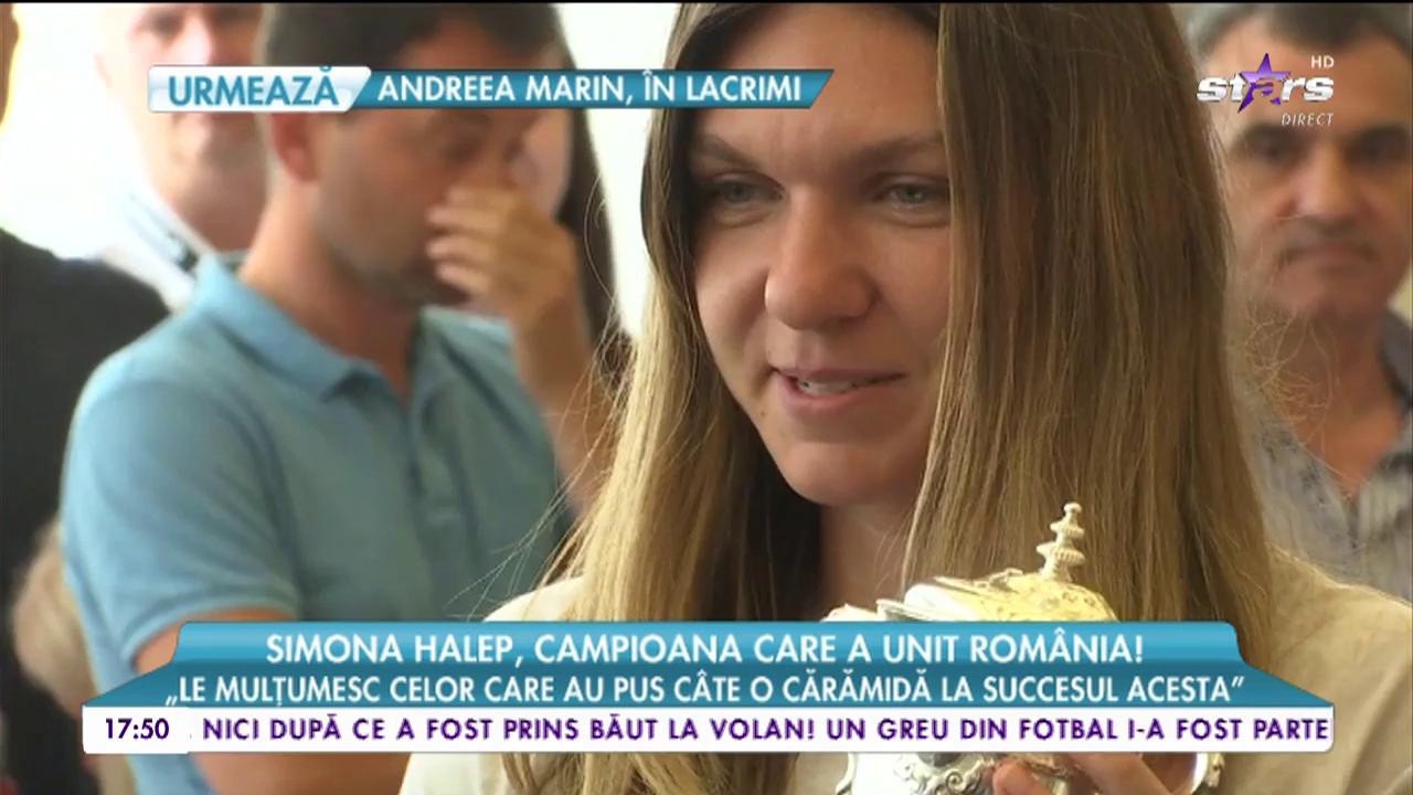 Simona Halep, campioana care a unit Rom&acirc;nia: &rdquo;Acest trofeu este și al meu, și al rom&acirc;niei