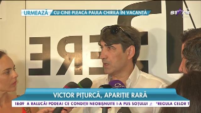 Victor Piţurcă, apariţie rară! Cine l-a convins pe antrenor să meargă la un eveniment monden