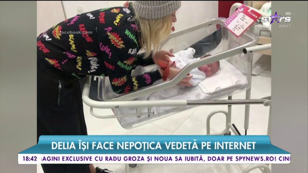 Delia vrea să &icirc;şi facă nepoţica vedetă pe Internet